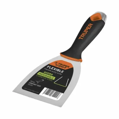 Espátula Flexible De 13 Cm En Acero Inoxidable, Comfort Grip Truper