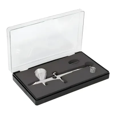 Pistola Aerográfica Profesional Vaso De 7 Ml Boquilla 0.3 Mm Truper