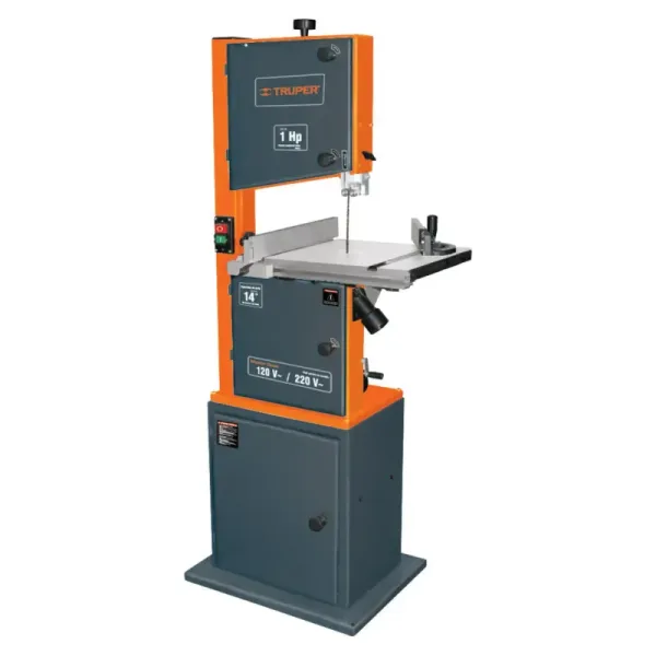 Sierra Cinta Sinfín Trabajo Industrial 14" 1 Hp 1 Gabinete Truper (SCI-14E - 16458)
