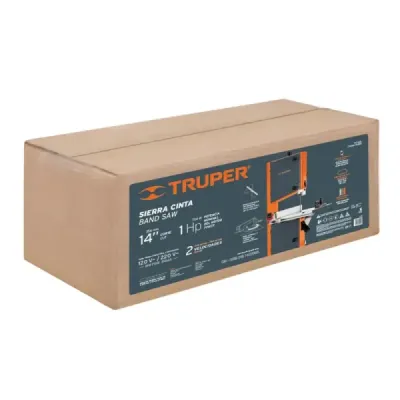 Sierra Cinta Sinfín Trabajo Industrial 14" 1 Hp 1 Gabinete Truper