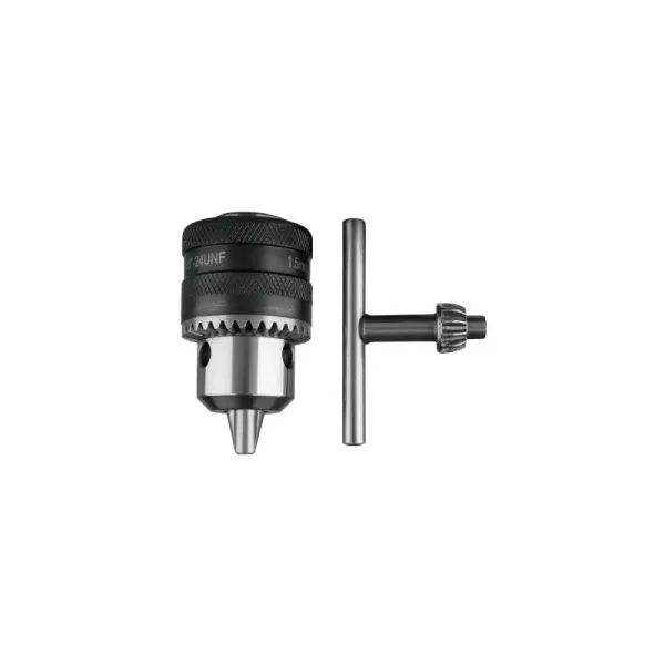 Mandril De 3/8" Para Taladro Y Percutor, Incluye Llave Truper (BRO-3/8N - 16477)