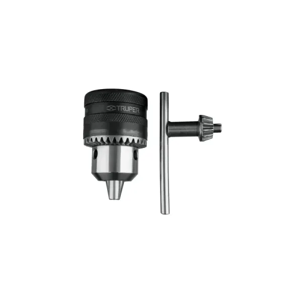 Mandril De 1/2" Para Taladro Y Percutor, Incluye Llave Truper (BRO-1/2N - 16478)