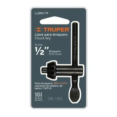 Llave Para Mandril De Taladro De Banco Truper Tapi-8