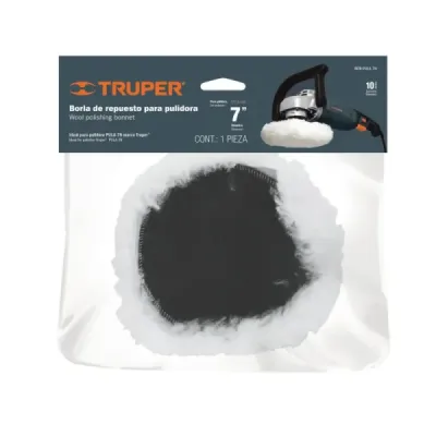 Pomo De Lana Para Polichadora De 7" Truper