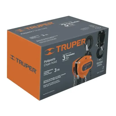Diferencial Industrial De 3 Toneladas, Cadena 6.70 Metros Truper