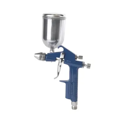 Pistola Para Pintar De Gravedad Toolcraft Boquilla 0.5 Mm