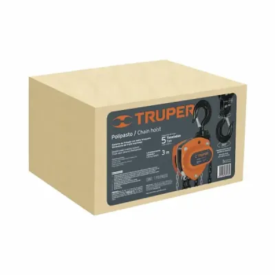 Diferencial Industrial De 5 Toneladas, Cadena 6.80 Metros Truper
