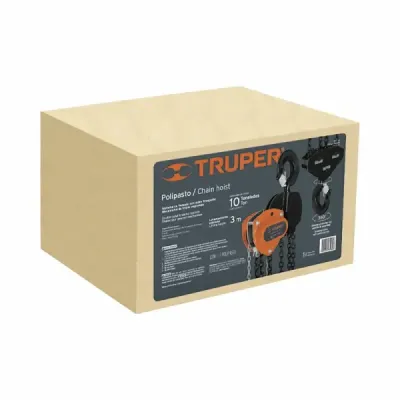 Diferencial Industrial De 10 Toneladas, Cadena 13.3 Metros Truper