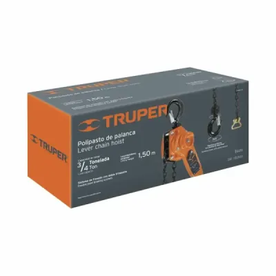 Diferencial De Palanca 3/4 Toneladas, Levanta 1.50 Metros Truper