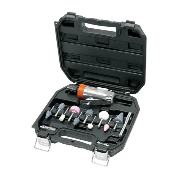 Mini Esmeril De 1/4" Neumático, Accesorios Incluidos Truper (TPN-876K-2 - 16887)
