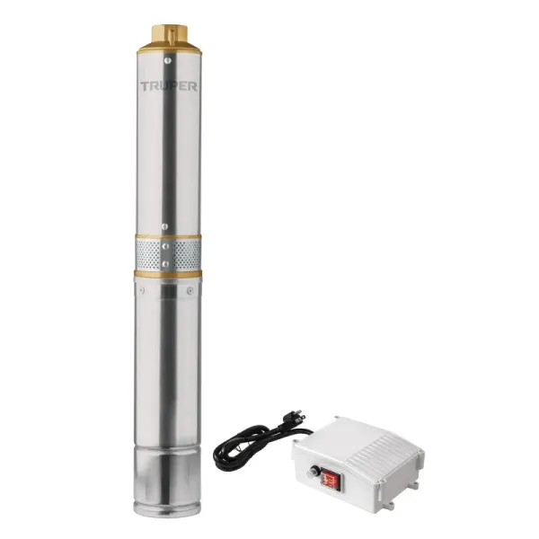 Bomba Sumergible Bala 3/4 Hp Acero Inoxidable, Agua Limpia Truper (BOS-3/4LM2 - 16934)