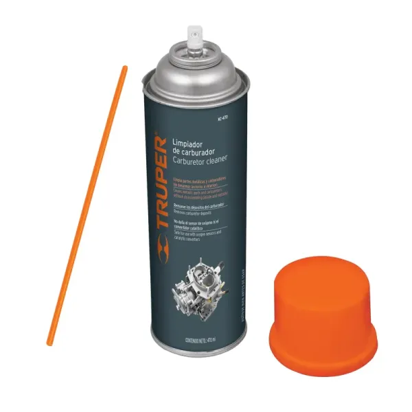 Limpiador De Carburadores 470 Ml, No Requiere Desarmarlo Truper (KC-470 - 17111)