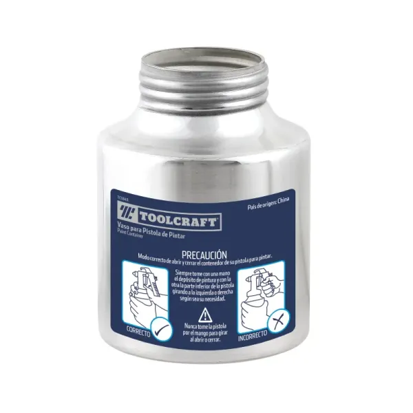 Vaso De Repuesto Para Pistola De Pintar Toolcraft Tc1841 (TC1843)