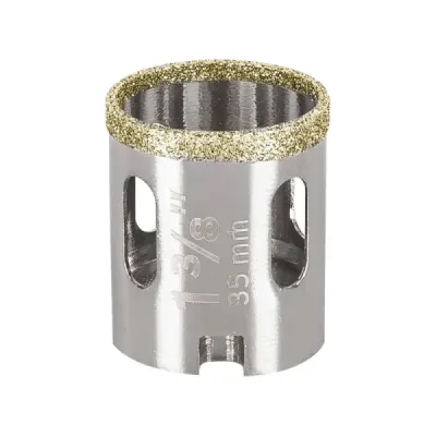 Sierra Copa Diamantada De 1.3/8" (35 Mm) Borde Continuo Truper