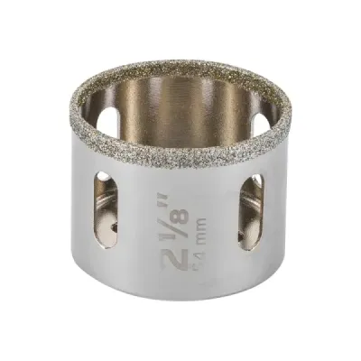 Sierra Copa Diamantada De 2.1/8" (54 Mm) Borde Continuo Truper