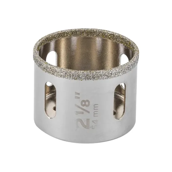 Sierra Copa Diamantada De 2.1/8" (54 Mm) Borde Continuo Truper (COAZ-2-1/8 - 17133)