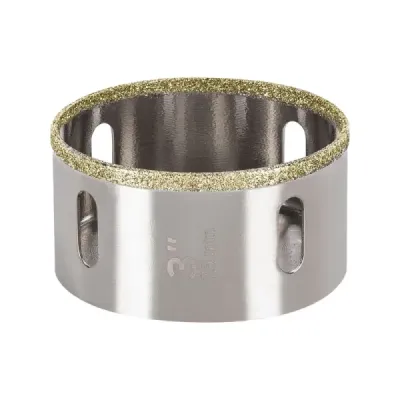 Sierra Copa Diamantada De 3" (76 Mm) Borde Continuo Truper
