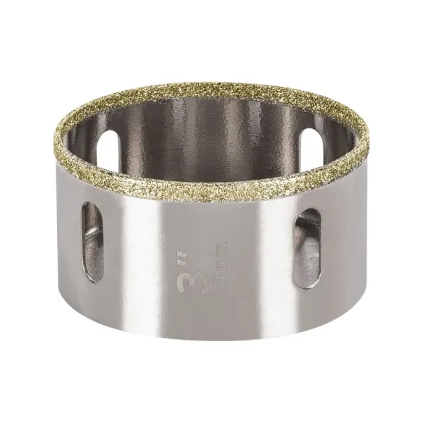 Sierra Copa Diamantada De 3" (76 Mm) Borde Continuo Truper (COAZ-3 - 17136)