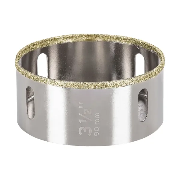 Sierra Copa Diamantada De 3.1/2" (89 Mm) Borde Continuo Truper (COAZ-3-1/2 - 17138)