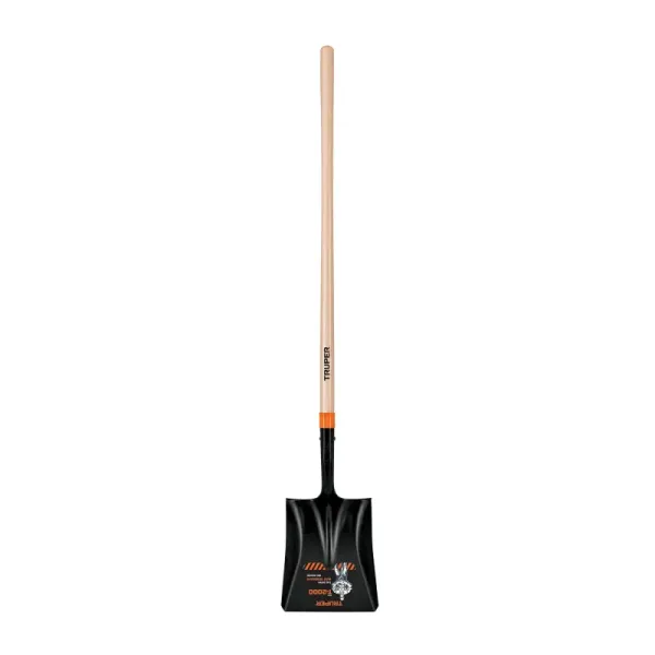 Pala Cuadrada Tradicional 144 X 24 Cm Truper Mango Madera (PCL-P - 17176)