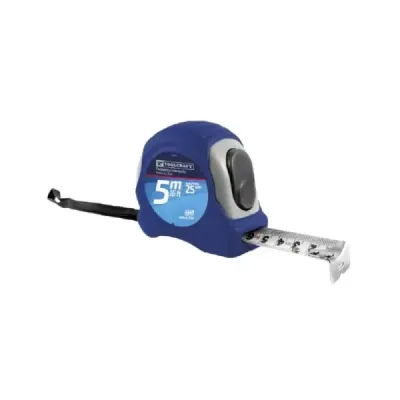 Flexómetro De 3 M Toolcraft Cinta Ancha Blanca 3 Medidas