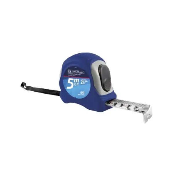 Flexómetro De 3 M Toolcraft Cinta Ancha Blanca 3 Medidas (TC0236)