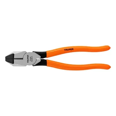 Alicate De Electricista De 9" Cabeza Cuadrada, Mango De Pvc Truper