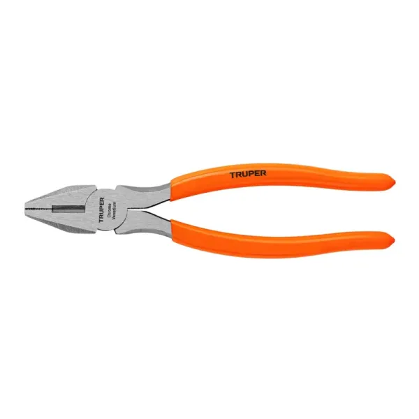 Alicate De Electricista Profesional De 6", Mango De Pvc Truper (T200-6 - 17306)