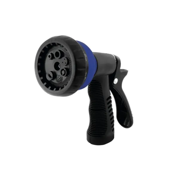 Pistola De Riego Metálica Y Pvc Toolcraft De 7 Funciones (TC1846)