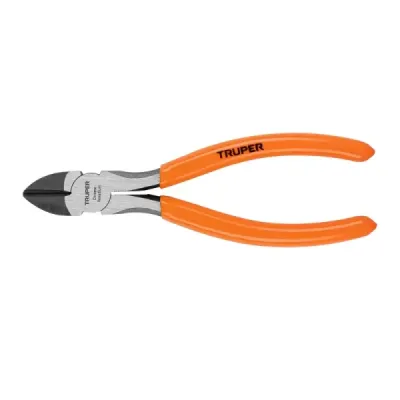 Alicate Corta Frío De 6" Uso Profesional, Mango De Pvc Truper