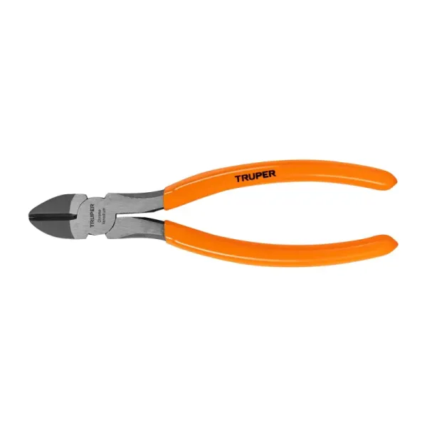 Alicate Corta Frío De 7" Uso Profesional, Mango De Pvc Truper (T202-7 - 17313)