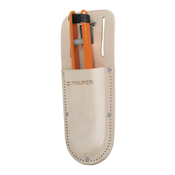 Funda De Carnaza Para Tijeras De Poda Con Clip Para Cinturón Truper (POCA-T - 17344)