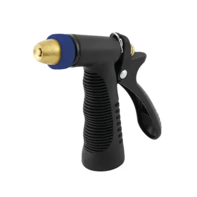 Pistola De Riego Metálica Y Pvc Toolcraft Sistema Regulable