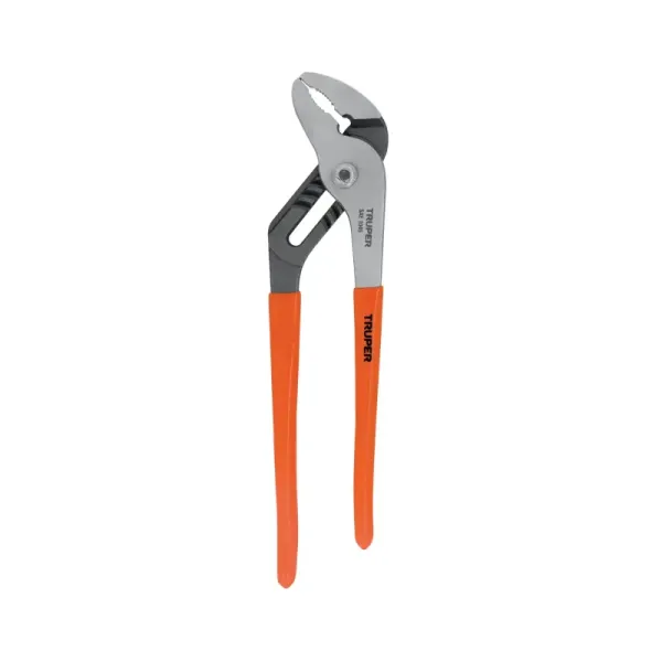 Alicate Articulado Expansivo Pico Loro De 12", Mango De Pvc Truper (PEX-12 - 17352)