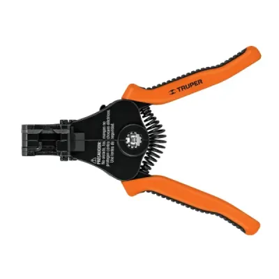 Alicate Pelacable Automático De Precisión De 6", Mango Tpr Truper
