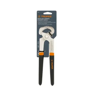 Tenaza Sacaclavos De 6" Para Carpintero, Mango De Pvc Truper