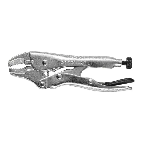 Hombresolo Curvo De 4", Alicate De Presión Antideslizante Truper (PPT-4C - 17419)
