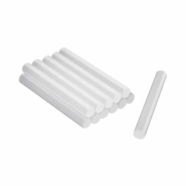 12 Barras De Silicona Grande De 10 Cm, Diámetro 1/2" Truper (REP-PIPE-1/2 - 17538)