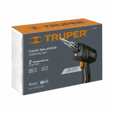Cautín Tipo Pistola Para Soldar De 230 W, 2 Temperaturas Truper