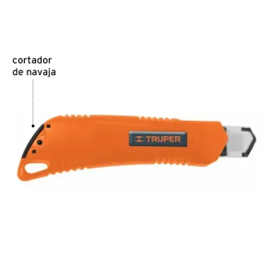 Bisturí Profesional Para Cuchillas De 25 Mm, Incluye Navajas Truper