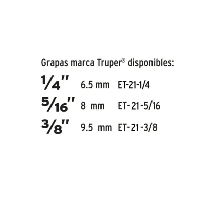 Grapadora Manual Tipo Pistola De Uso Medio, Incluye Grapas Truper