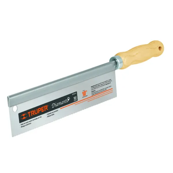 Serrucho Profesional Tipo Marquetero De 10" (25 Cm) Y 9 Dpp Truper (STCX-10 - 18164)