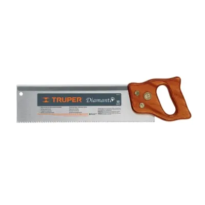 Serrucho De Costilla De 30 Cm, 9 Dpp Con Mango De Madera Truper