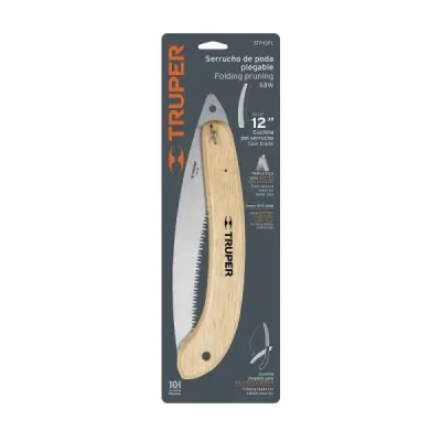 Serrucho Cortador De Ramas O De Poda Plegable, Cuchilla 12" Truper