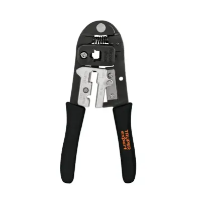 Alicate Ponchadora De Cables 8' Rj-45 Truper Con Cuchilla