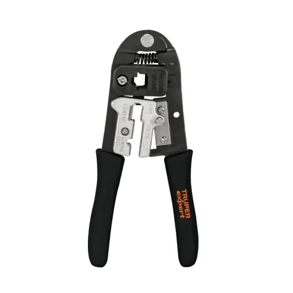Alicate Ponchadora De Cables 8' Rj-45 Truper Con Cuchilla (PRJ-45 - 18342)