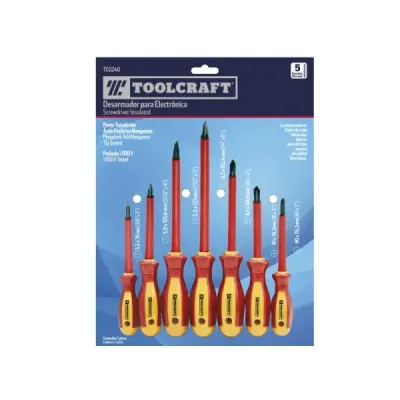 Juego De 7 Destornilladores Para Electrónica Toolcraft