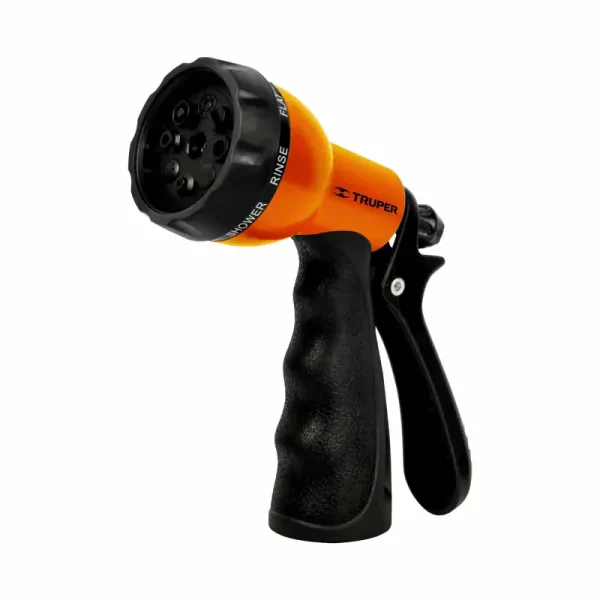 Pistola Plástica Para Manguera De Jardinería 8 Funciones Truper (PR-409 - 18482)