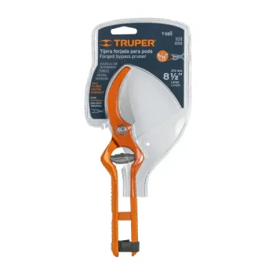 Tijera Forjada Para Poda De 22 Cm, Cuchilla En Acero Térmico Truper