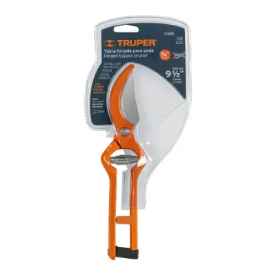 Tijera Forjada Para Poda De 24 Cm, Cuchilla En Acero Térmico Truper